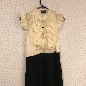 Tuxedo style party dress